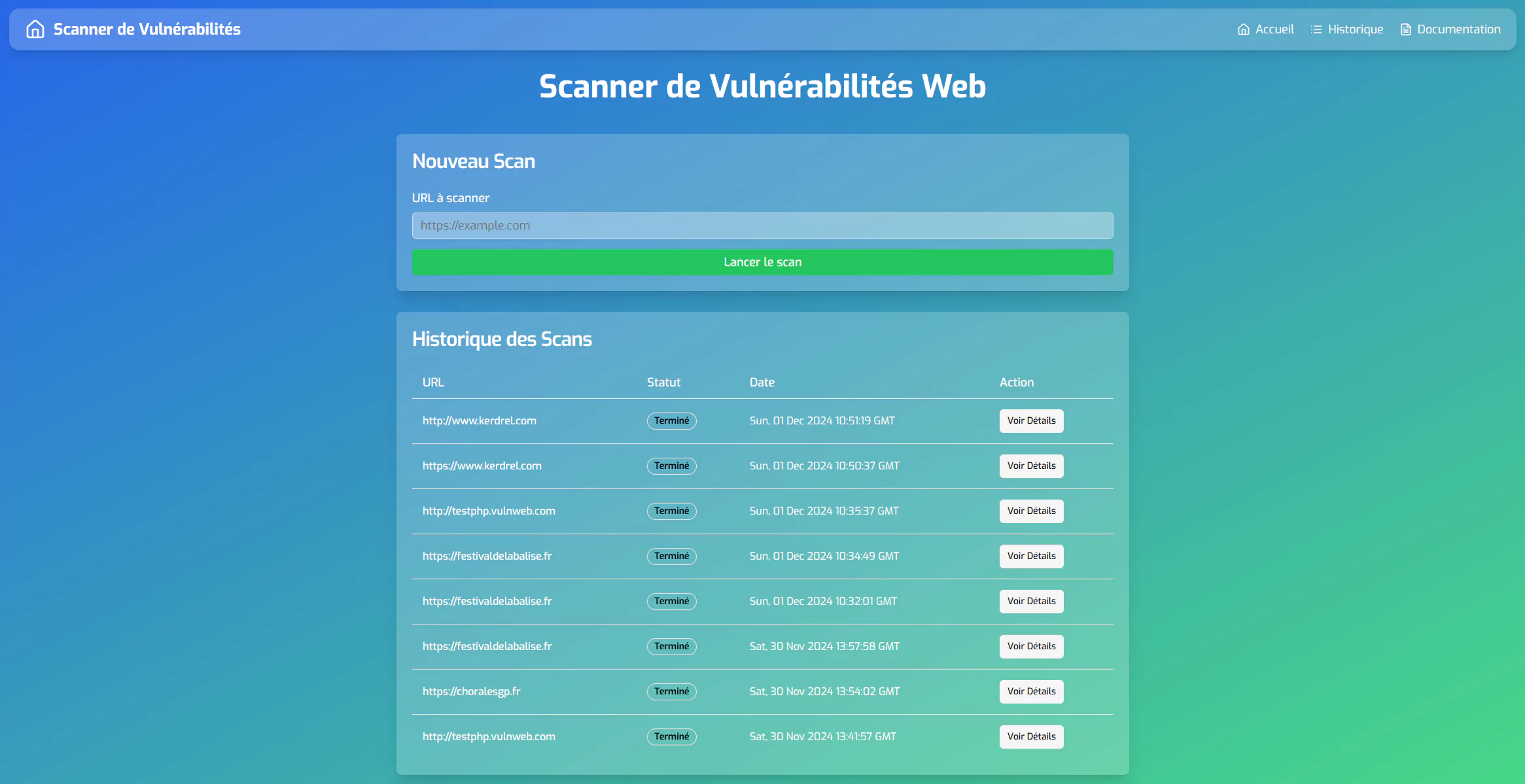 Web Application Attacks Tester